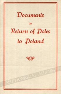 Documents on Return of Poles to Poland