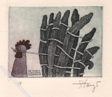 [grafika, 1976] Ex Libris Stefana Kozickiego