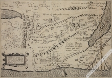 [mapa, Ziemia Święta, 1628] Pharan Desertum, et Confinia eius cum Parte Aegypti, ea Videlicet Terrae Regio, in qua Filij Israel Post Exitum de Aegypto...