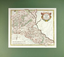 [mapa, Polska, 1789] Der Koniglichen Republik Polen Woiwodschaften Kiow das ist die obere Polnische Ukraine oder Klein Polens ostlicher Theil Nor. 46 [województwo Kijowskie]