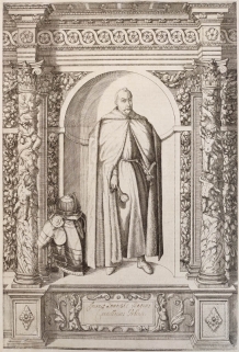 [rycina, 1603 r.] Ioannes Zamoiski Magnus Cancellarius Poloniae [kanclerz Jan Zamojski]