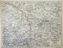 [mapa, 1874] Brandenburg, Mittelmark u. Altmark, Anhalt [Brandenburgia i Księstwo Anhaltu]