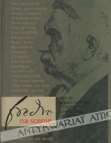 Fredro na scenie. Premiery, aktorzy, reżyserzy, scenografowie, kompozytorzy, choreografowie, teatry, sezony 1959-1992