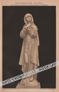 [rycina, 1895] Trauernde Maria  [Maryja w żałobie]