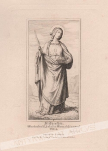 [rycina, ok. 1860] S. Dorothen [Św. Dorota]