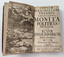 Monita politico-moralia et Icon Ingeniorium. Editio Novissima.