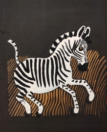[rysunek, 1988] Zebra