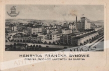 [pocztówka, ok. 1930] Henryka Francka Synowie Fabryka Środków Kawowych S.A. Skawina