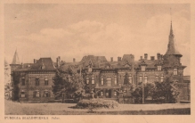 [pocztówka, ok. 1910-20] Puszcza Białowieska. Pałac