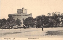[pocztówka, ok. 1910] Konigsberg i. Pr. Kaserne Kronprinz [Królewiec, Koszary]