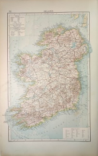 [mapa, Irlandia, 1904] Irland