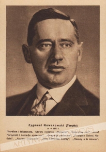[pocztówka, 1933] Zygmunt Nowakowski (Tempka)