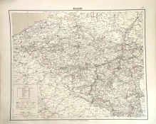 [mapa, 1879] Belgien [Belgia]