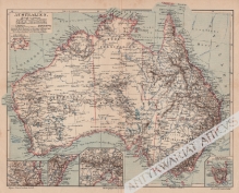 [mapa, Australia, 1905] Australien 