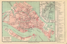 [plan miasta, 1885] Venedig [Wenecja]