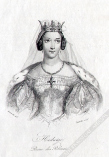 [rycina, 1837-38] Hedwige, Reine des Polonais [Jadwiga, królowa Polski]