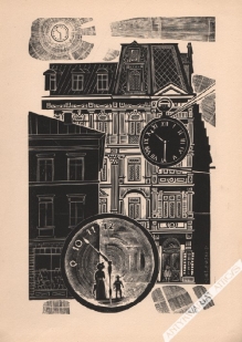 [grafika, 1938] A la Proust [sklep Wedla w Warszawie]