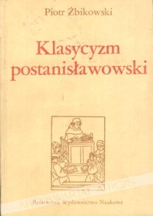 Klasycyzm postanisławowski. Doktryna estetycznoliteracka