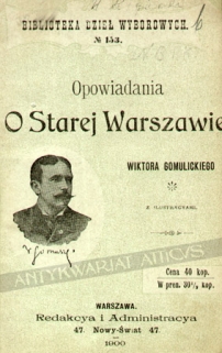 Opowiadania o starej Warszawie