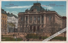 [pocztówka, 1915] Lwów Muzeum przemysłowe. Lemberg Museum fur Gewerbe und Industrie.