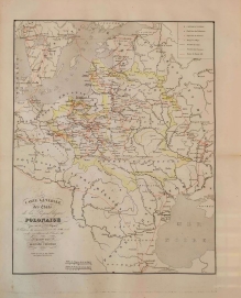 [mapa, 1841] Polska. Carte Generale des Etats de la Republique Polonaise