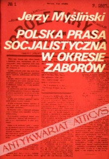 Polska prasa socjalistyczna w okresie zaborów