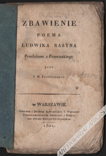 Zbawienie. Poema Ludwika Rasyna