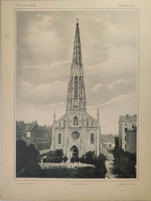 [fotografia, Warszawa, ok. 1905] Kościół kalwiński. The calvinist church
