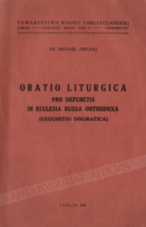Oratio liturgica pro defunctis in ecclesia russa orthodoxa (exquisitio dogmatica)