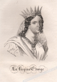 [rycina, 1831] [Królowa Jadwiga] La Regina Jadwige