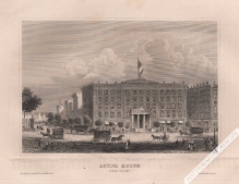 [rycina, 1860] Astor House (New York) [Nowy Jork]