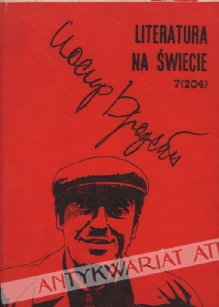 Literatura na Świecie, lipiec 1988, nr 7 (204) [Nobel 1987 - Josif Brodski]