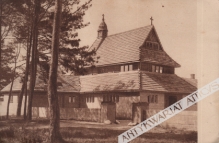 [pocztówka, lata 30-te] Kaplica zakładowa w Laskach