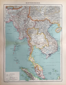 [mapa, 1900] Hinterindien [Indochiny]