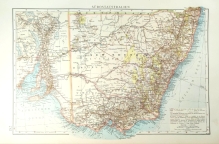 [mapa, 1898] Sudostaustralien [Australia Południowo Wschodnia]