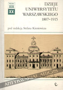 Dzieje Uniwersytetu Warszawskiego 1807-1915