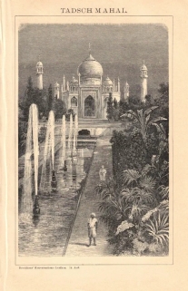 [rycina, 1898] Tadsch Mahal [Taj Mahal]