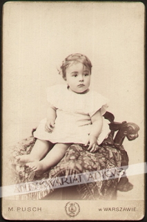 [fotografia, ok. 1870] [portret dziecka]