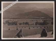 [pocztówka, 1938] Tatry. Zakopane, krajobraz z Antołówki