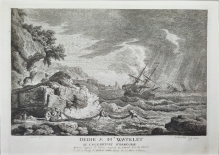 [rycina, 1764] [Burza] Dédié à M. Watelet. De l'Académie francoise
