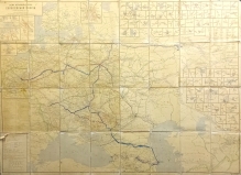 [mapa kolejowa, Rosja, 1912 r.] [Mapa kolei żelaznych w europejskiej części Rosji]