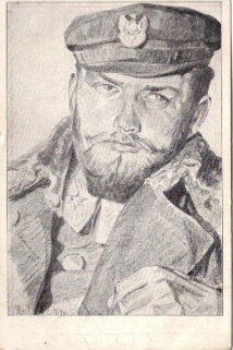 [pocztówka,  ok. 1917] Michał Żymirski