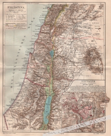 [mapa, ok. 1909] Palastina [Palestyna]