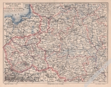 [mapa, 1896] WESTRUSSLAND [Polska, Litwa i Rosja Zachodnia]
