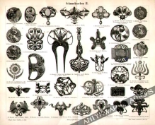 [rycina, 1899] Schmucksachen II. [biżuteria secesyjna]