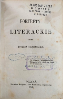 Portrety literackie