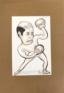 [portret satyryczny] Zygmunt Kałużyński