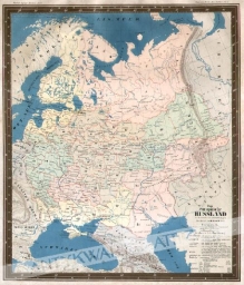 [mapa, 1848] Das europaische Russland