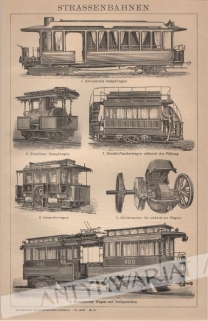 [rycina, 1908] Strassenbahnen [tramwaje]