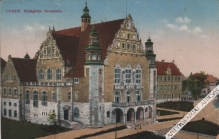 [pocztówka, ok. 1916] Posen. Konigliche Akademie [Poznań. Akademia Królewska]